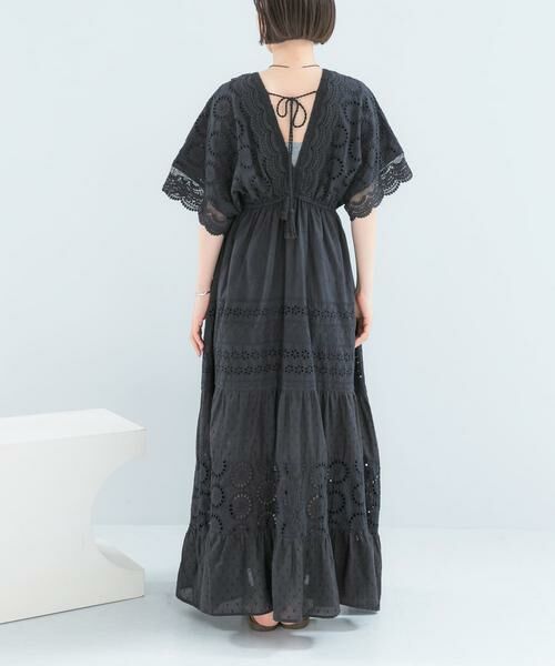 URBAN RESEARCH ROSSO / アーバンリサーチ ロッソ ワンピース | Made In Indiaエンブロイダリーワンピース | 詳細7