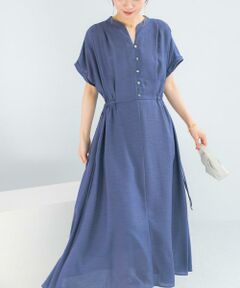 URBAN RESEARCH ROSSO / アーバンリサーチ ロッソ ワンピース | ウォッシャブルセミシアー2WAYネックワンピース