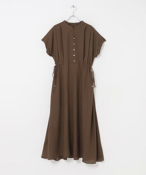 URBAN RESEARCH ROSSO / アーバンリサーチ ロッソ ワンピース | ウォッシャブルセミシアー2WAYネックワンピース | 詳細10