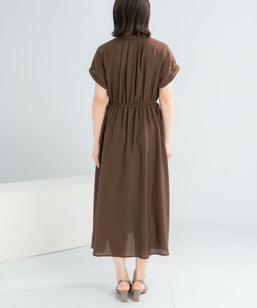 URBAN RESEARCH ROSSO / アーバンリサーチ ロッソ ワンピース | ウォッシャブルセミシアー2WAYネックワンピース | 詳細6