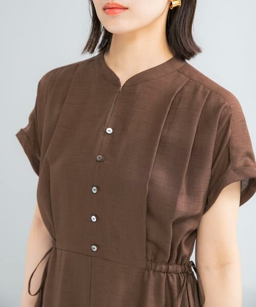 URBAN RESEARCH ROSSO / アーバンリサーチ ロッソ ワンピース | ウォッシャブルセミシアー2WAYネックワンピース | 詳細7