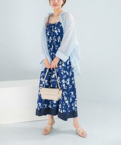 URBAN RESEARCH ROSSO / アーバンリサーチ ロッソ ワンピース | フラワーモチーフプリントキャミワンピース