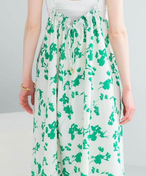 URBAN RESEARCH ROSSO / アーバンリサーチ ロッソ ワンピース | フラワーモチーフプリントキャミワンピース | 詳細8