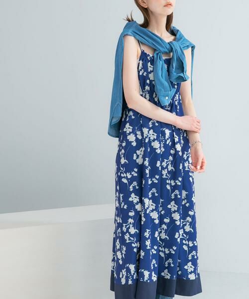 URBAN RESEARCH ROSSO / アーバンリサーチ ロッソ ワンピース | フラワーモチーフプリントキャミワンピース | 詳細15