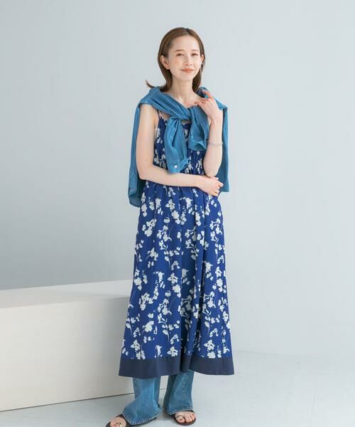 URBAN RESEARCH ROSSO / アーバンリサーチ ロッソ ワンピース | フラワーモチーフプリントキャミワンピース | 詳細16