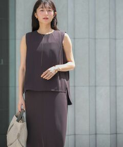 URBAN RESEARCH ROSSO / アーバンリサーチ ロッソ ドレス | バックメタルポイントストレートワンピース