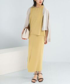 URBAN RESEARCH ROSSO / アーバンリサーチ ロッソ ドレス | バックメタルポイントストレートワンピース