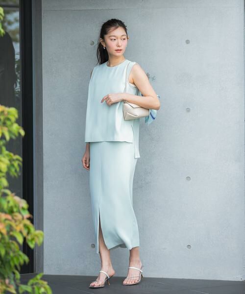 URBAN RESEARCH ROSSO / アーバンリサーチ ロッソ ドレス | バックメタルポイントストレートワンピース | 詳細2