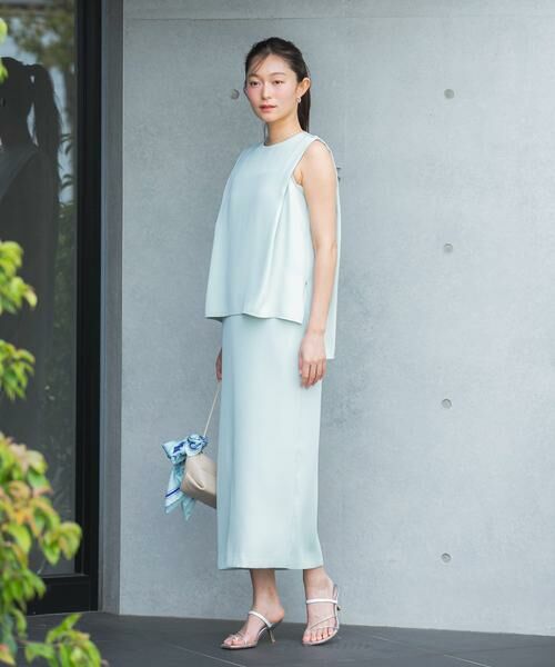 URBAN RESEARCH ROSSO / アーバンリサーチ ロッソ ドレス | バックメタルポイントストレートワンピース | 詳細3