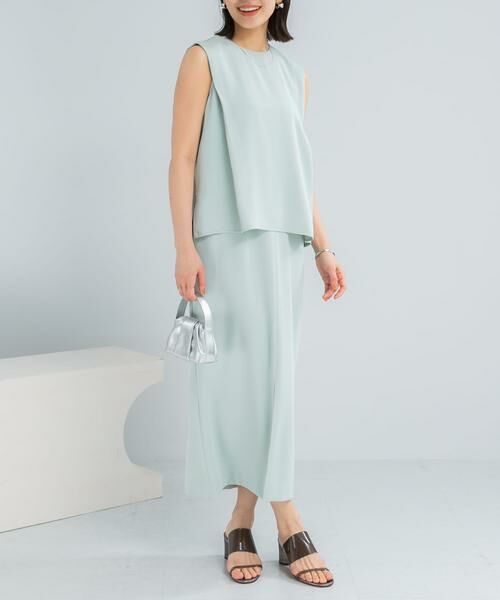 URBAN RESEARCH ROSSO / アーバンリサーチ ロッソ ドレス | バックメタルポイントストレートワンピース | 詳細6