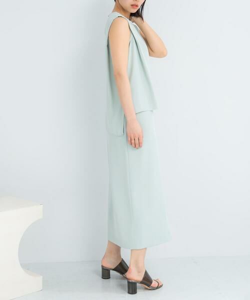 URBAN RESEARCH ROSSO / アーバンリサーチ ロッソ ドレス | バックメタルポイントストレートワンピース | 詳細7