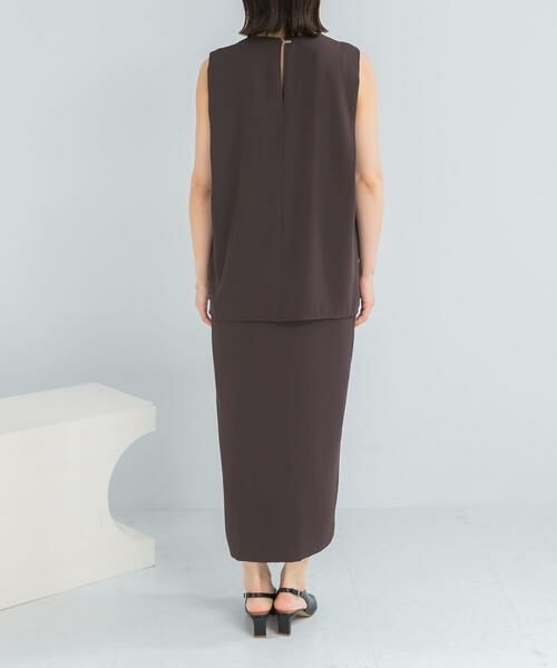 URBAN RESEARCH ROSSO / アーバンリサーチ ロッソ ドレス | バックメタルポイントストレートワンピース | 詳細19