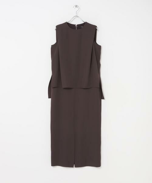 URBAN RESEARCH ROSSO / アーバンリサーチ ロッソ ドレス | バックメタルポイントストレートワンピース | 詳細23