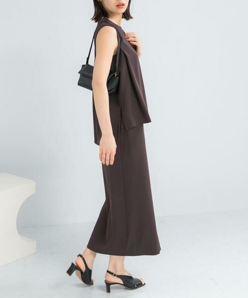 URBAN RESEARCH ROSSO / アーバンリサーチ ロッソ ドレス | バックメタルポイントストレートワンピース | 詳細15