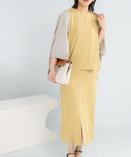 URBAN RESEARCH ROSSO / アーバンリサーチ ロッソ ドレス | バックメタルポイントストレートワンピース | 詳細25