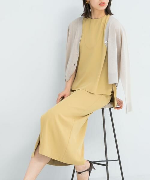 URBAN RESEARCH ROSSO / アーバンリサーチ ロッソ ドレス | バックメタルポイントストレートワンピース | 詳細28