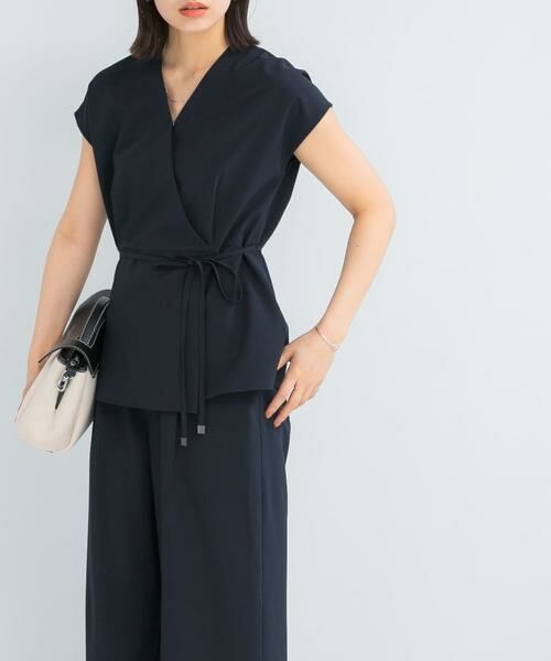 URBAN RESEARCH ROSSO / アーバンリサーチ ロッソ セットアップ | 『WEB限定』吸水速乾　接触冷感セットアップ（ネイビー）