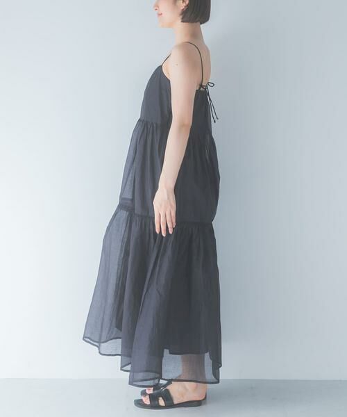 URBAN RESEARCH ROSSO / アーバンリサーチ ロッソ ワンピース | MARILYN MOON　SHEER TIERED DRESS | 詳細13