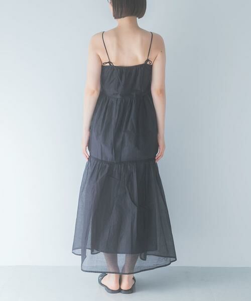 URBAN RESEARCH ROSSO / アーバンリサーチ ロッソ ワンピース | MARILYN MOON　SHEER TIERED DRESS | 詳細14