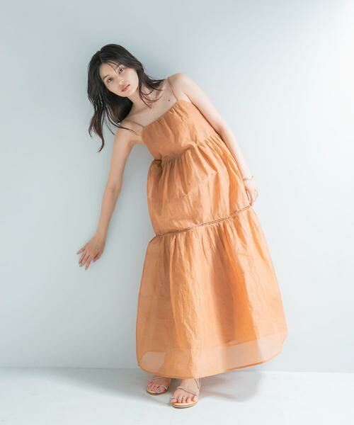 URBAN RESEARCH ROSSO / アーバンリサーチ ロッソ ワンピース | MARILYN MOON　SHEER TIERED DRESS | 詳細25