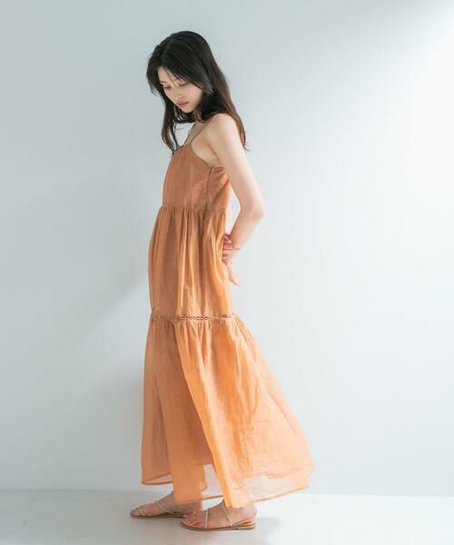 URBAN RESEARCH ROSSO / アーバンリサーチ ロッソ ワンピース | MARILYN MOON　SHEER TIERED DRESS | 詳細26