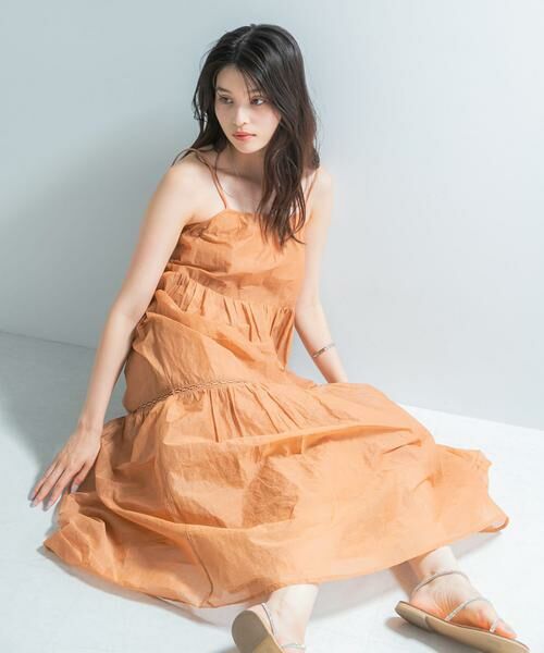 URBAN RESEARCH ROSSO / アーバンリサーチ ロッソ ワンピース | MARILYN MOON　SHEER TIERED DRESS | 詳細28