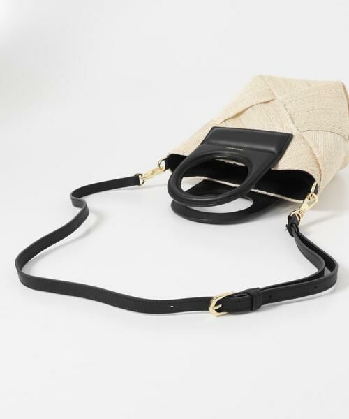 URBAN RESEARCH ROSSO / アーバンリサーチ ロッソ ショルダーバッグ | VIOLAd’ORO　レザーハンドルアバカメッシュバッグ | 詳細4