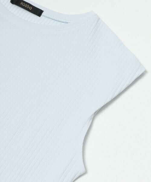 URBAN RESEARCH ROSSO / アーバンリサーチ ロッソ Tシャツ | 汗染防止 フレンチリブTシャツ | 詳細9
