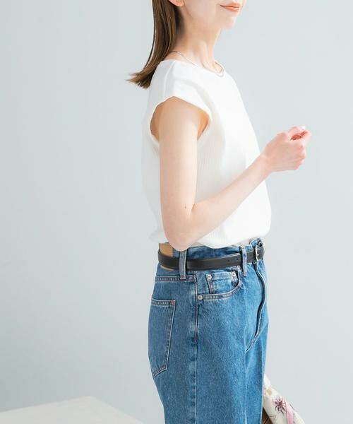 URBAN RESEARCH ROSSO / アーバンリサーチ ロッソ Tシャツ | 汗染防止 フレンチリブTシャツ | 詳細13