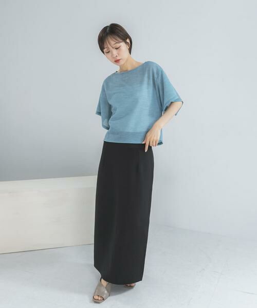 URBAN RESEARCH ROSSO / アーバンリサーチ ロッソ Tシャツ | スリットスリーブカラミカットソー | 詳細14