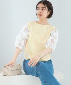 URBAN RESEARCH ROSSO / アーバンリサーチ ロッソ Tシャツ | 『WEB限定』フラワードッキングカットソー