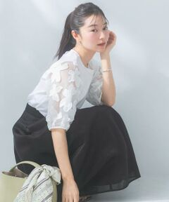 URBAN RESEARCH ROSSO / アーバンリサーチ ロッソ Tシャツ | 『WEB限定』フラワードッキングカットソー