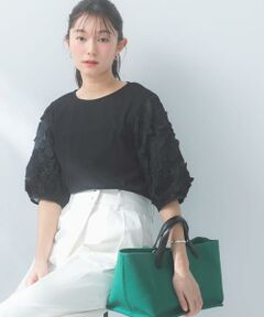 URBAN RESEARCH ROSSO / アーバンリサーチ ロッソ Tシャツ | 『WEB限定』フラワードッキングカットソー