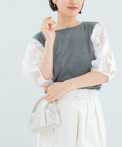 URBAN RESEARCH ROSSO / アーバンリサーチ ロッソ Tシャツ | 『WEB限定』フラワードッキングカットソー
