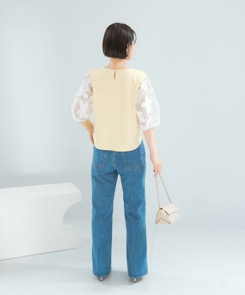 URBAN RESEARCH ROSSO / アーバンリサーチ ロッソ Tシャツ | 『WEB限定』フラワードッキングカットソー | 詳細6