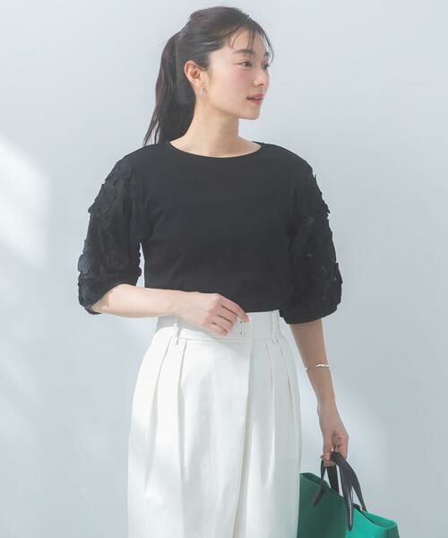 URBAN RESEARCH ROSSO / アーバンリサーチ ロッソ Tシャツ | 『WEB限定』フラワードッキングカットソー | 詳細22