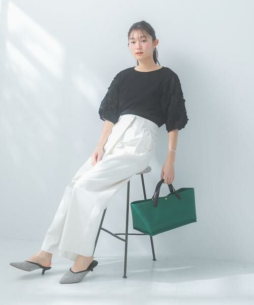 URBAN RESEARCH ROSSO / アーバンリサーチ ロッソ Tシャツ | 『WEB限定』フラワードッキングカットソー | 詳細23