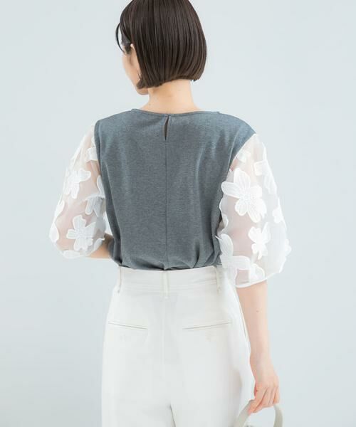 URBAN RESEARCH ROSSO / アーバンリサーチ ロッソ Tシャツ | 『WEB限定』フラワードッキングカットソー | 詳細30