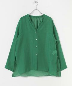 URBAN RESEARCH ROSSO / アーバンリサーチ ロッソ シャツ・ブラウス | リネンシアーカールマイヤーブラウス