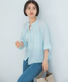 URBAN RESEARCH ROSSO / アーバンリサーチ ロッソ シャツ・ブラウス | 『WEB/一部店舗限定』リネン混ドルマンタックブラウス