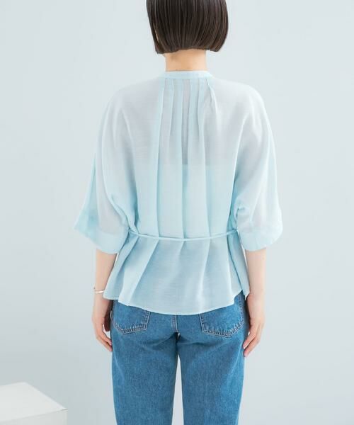 URBAN RESEARCH ROSSO / アーバンリサーチ ロッソ シャツ・ブラウス | 『WEB/一部店舗限定』リネン混ドルマンタックブラウス | 詳細9