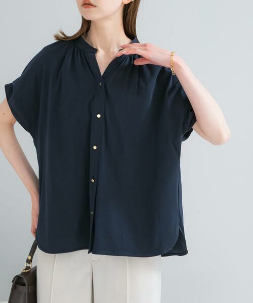 URBAN RESEARCH ROSSO / アーバンリサーチ ロッソ シャツ・ブラウス | 『WEB/一部店舗限定』汗染防止デザインボタンカットブラウス | 詳細1