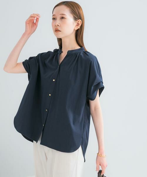 URBAN RESEARCH ROSSO / アーバンリサーチ ロッソ シャツ・ブラウス | 『WEB/一部店舗限定』汗染防止デザインボタンカットブラウス | 詳細2