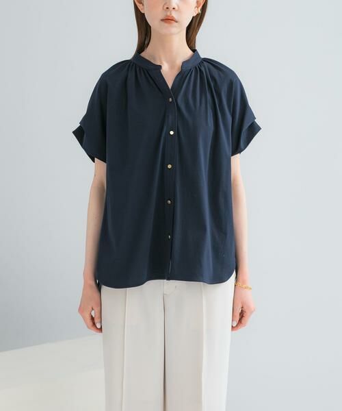 URBAN RESEARCH ROSSO / アーバンリサーチ ロッソ シャツ・ブラウス | 『WEB/一部店舗限定』汗染防止デザインボタンカットブラウス | 詳細5