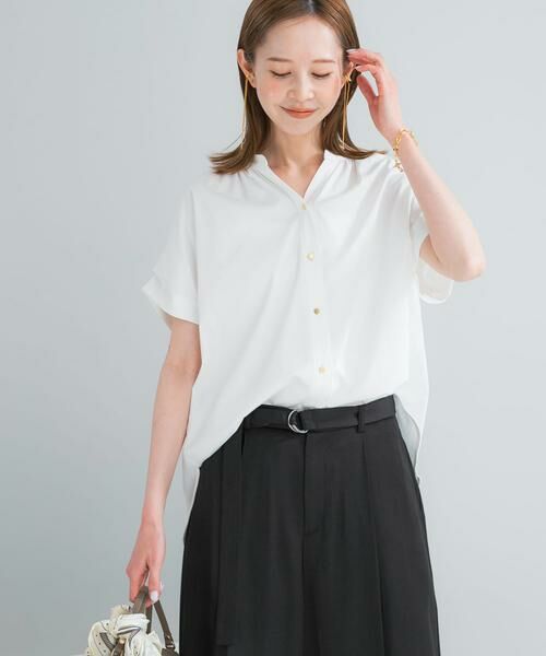 URBAN RESEARCH ROSSO / アーバンリサーチ ロッソ シャツ・ブラウス | 『WEB/一部店舗限定』汗染防止デザインボタンカットブラウス | 詳細16