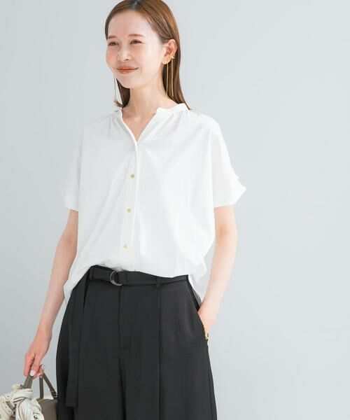 URBAN RESEARCH ROSSO / アーバンリサーチ ロッソ シャツ・ブラウス | 『WEB/一部店舗限定』汗染防止デザインボタンカットブラウス | 詳細17