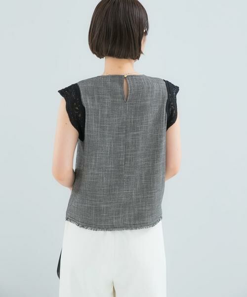 URBAN RESEARCH ROSSO / アーバンリサーチ ロッソ シャツ・ブラウス | ドライタッチカラミレースブラウス | 詳細14