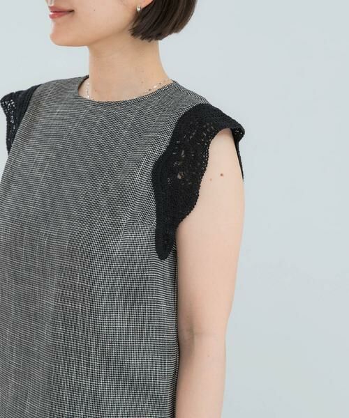 URBAN RESEARCH ROSSO / アーバンリサーチ ロッソ シャツ・ブラウス | ドライタッチカラミレースブラウス | 詳細19