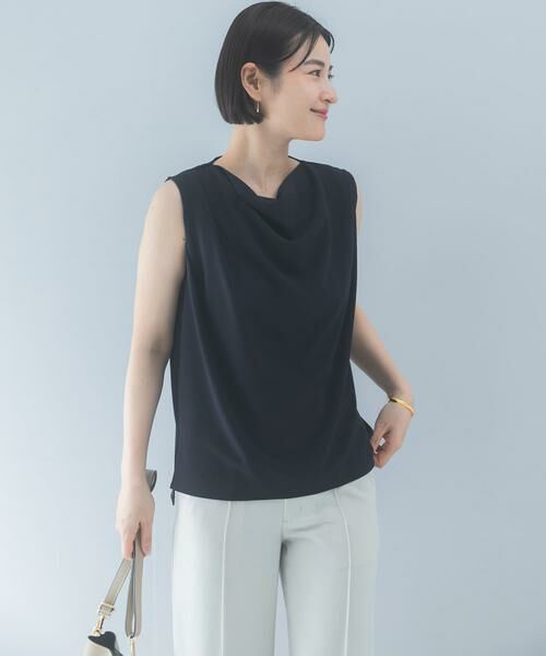 URBAN RESEARCH ROSSO / アーバンリサーチ ロッソ シャツ・ブラウス | クールタッチ 防シワドレープブラウス | 詳細8