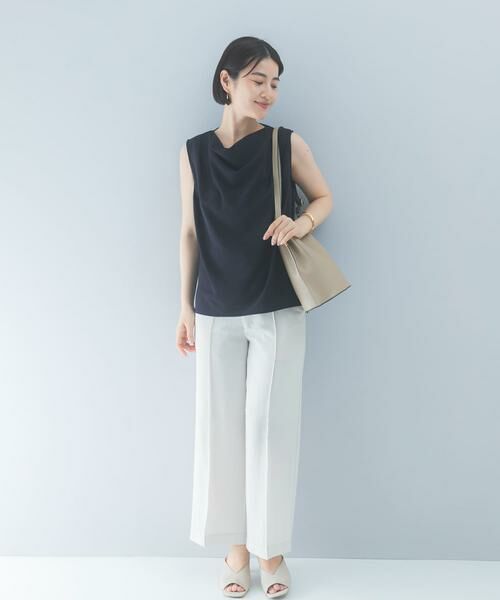 URBAN RESEARCH ROSSO / アーバンリサーチ ロッソ シャツ・ブラウス | クールタッチ 防シワドレープブラウス | 詳細10